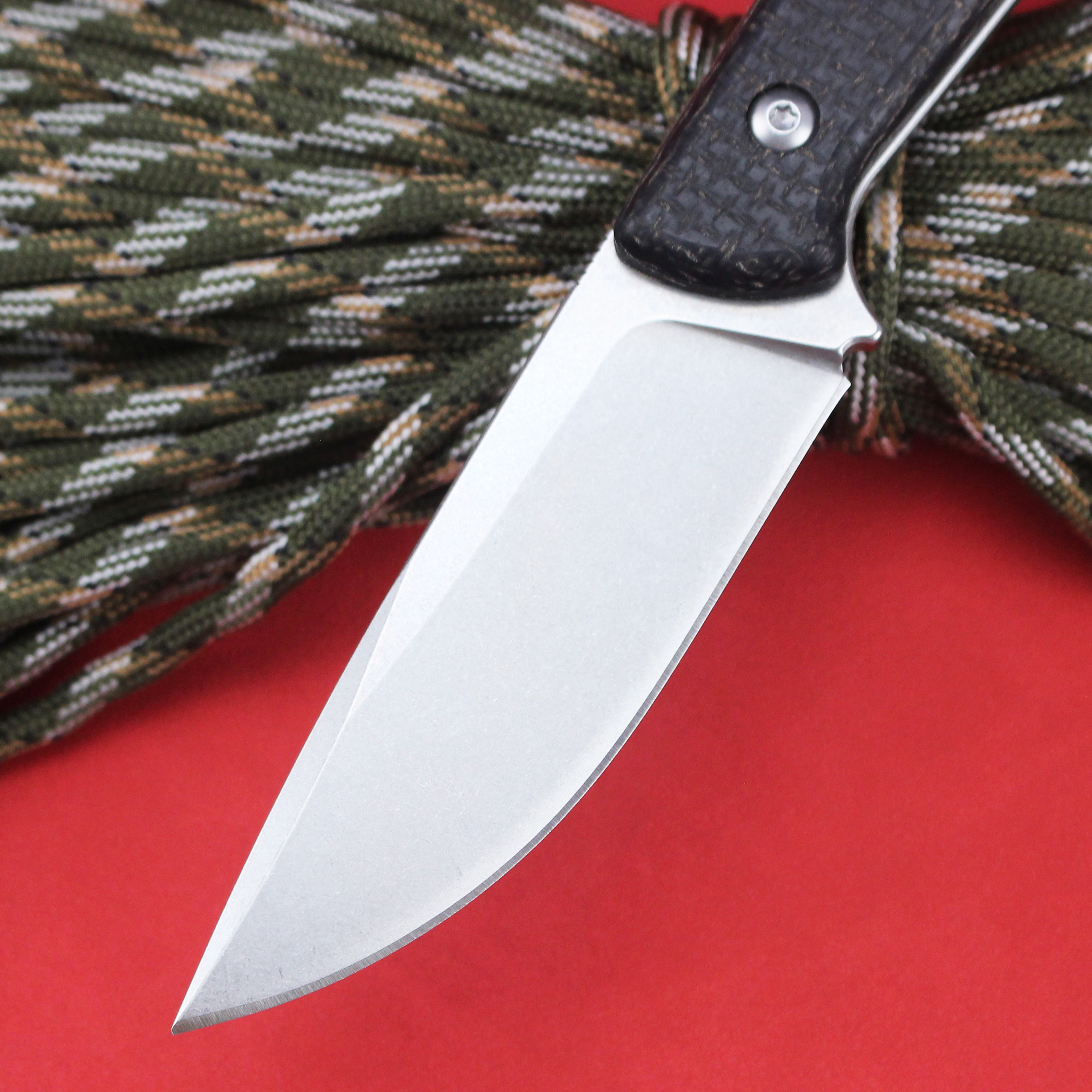 GT0178 D2 Blade High Quality Linen Handle  EDC Pocket Knives