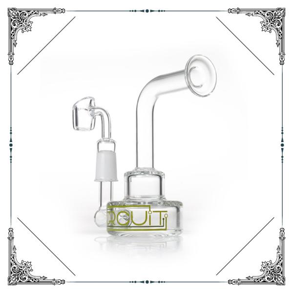 Grav Dab Oil Rigs With 14mm Quartz Banger Mini Smoking Water Bong Pipes