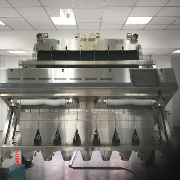 Salt Processing Industrial Color Sorter With Full Titanium Steel Machine Body