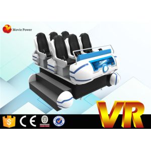 Электрический имитатор 6 Seater игры кино 9D VR со стеклами