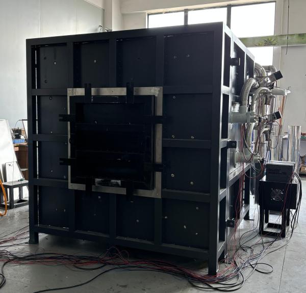 10kw Small Scale Fire Resistance Tester Furnace For Fireproof Coating Of Steel Structure