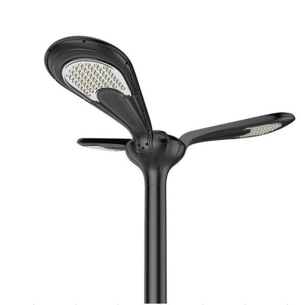 Die Casting Aluminum LED Outdoor Garden Solar Light All In One Street Light 48W 96W For Courtyards