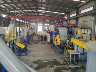 High Speed Plastic Washing Recycling Machine For PP PE Milk Bottles