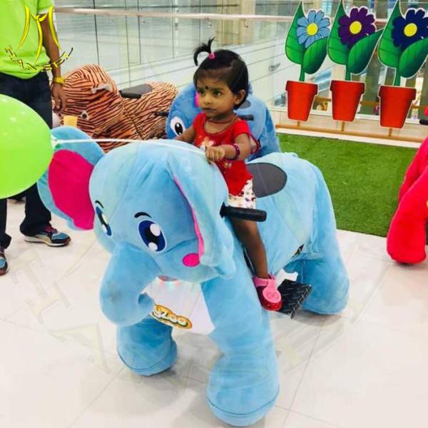 Hansel amusement kids battery cars kiddy ride electric animals elephant game bike
