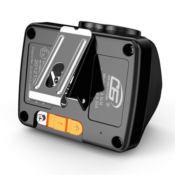 Portable Cordless Cap Lamp , Digital Cree Led Mining Headlamp