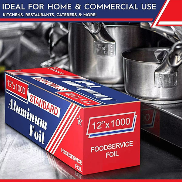 Folie de service alimentaire de qualité commerciale de 1000 pieds, enveloppe en papier non adhésif pour les restaurateurs