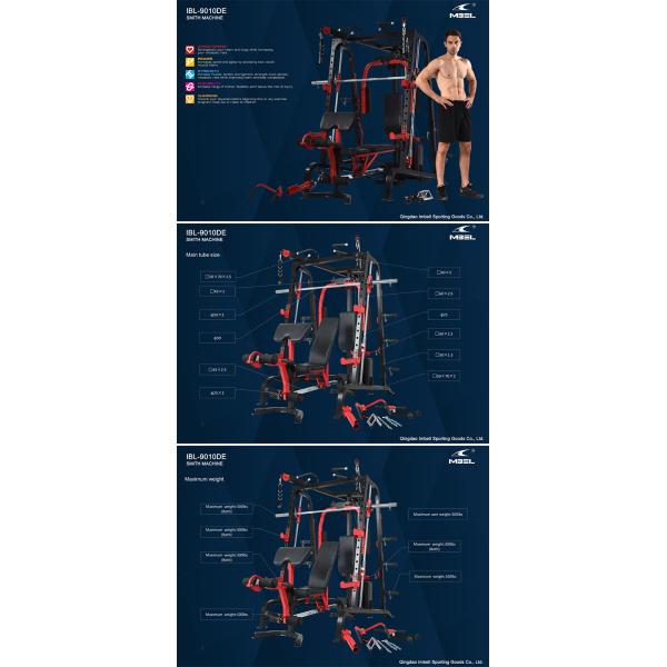Foldable Gym Adjustable Multi Weight Lifting Flat Bench Press for Home Metal N.W. kgs 64
