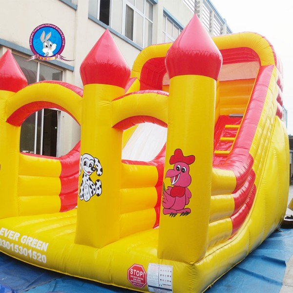 Inflatable Bouncer Dry Slide Small Bouncer Land Slide for Little Kids Trampolin