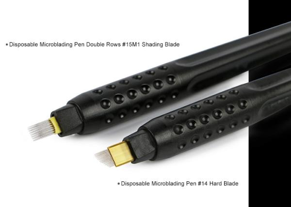 3D Embroidered #14 Hard Blade Disposable Microblading Pen For Hairstroke