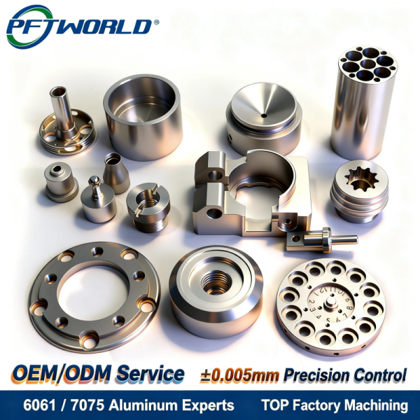 High Precision Complex Small Batch Anodized CNC Turning Parts with Plating Machining