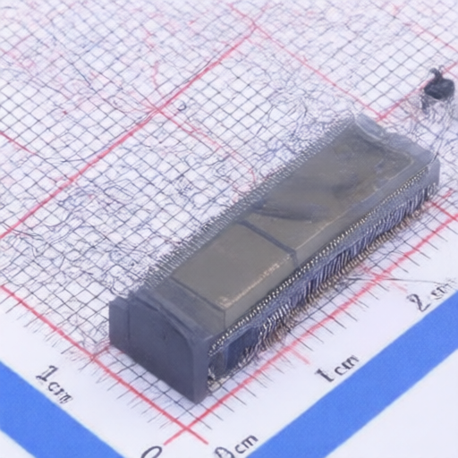compact NGFF memory module socket FOXCONN AS0BC21-S40BB-7H single row horizontal type with 67 contacts