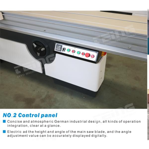 Woodworking Machine Precision Panel Saw with Sliding Table and Mas Inner Structure WSP3245