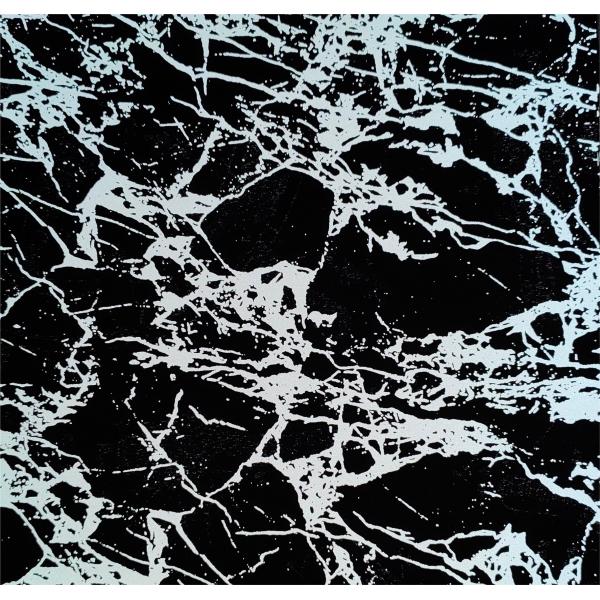 明るいシルバーロックパターン 50D メカニカル弾丸 (黒)