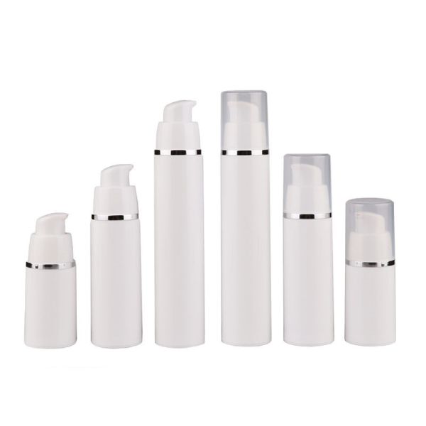 Wholesale 15ml 30ml 50ml Airless Pump Bottles for Skincare with OEM ODM Customization in Food Grade PP