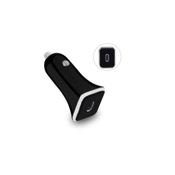 Alloy Zinc Car Phone Charger Adapter , Fast Charging Car Charger Led Light Indicator