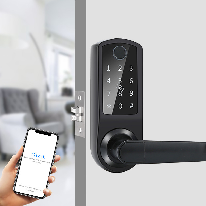 пароль электронного замка 4xAA Wifi динамический с батареей щелочных аккумуляторов