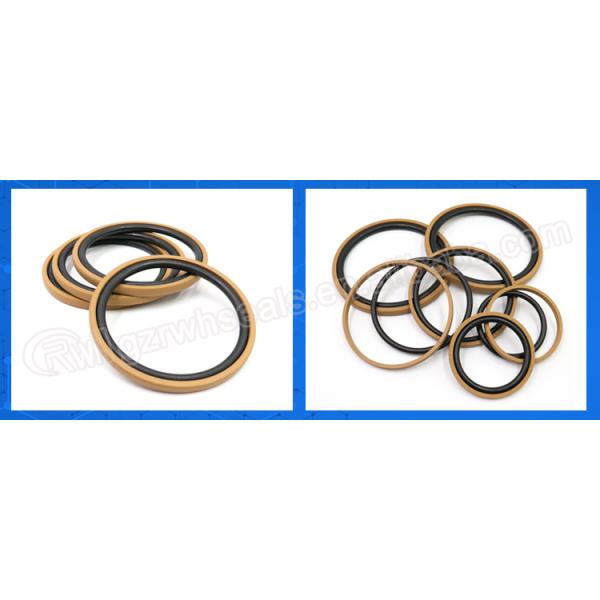 Цвет уплотнения NBR поршеня строительного оборудования гидравлический материальный золотой