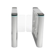 Torniquete pedestre SUS304 da barreira do balanço de aço inoxidável com leitor do RFID