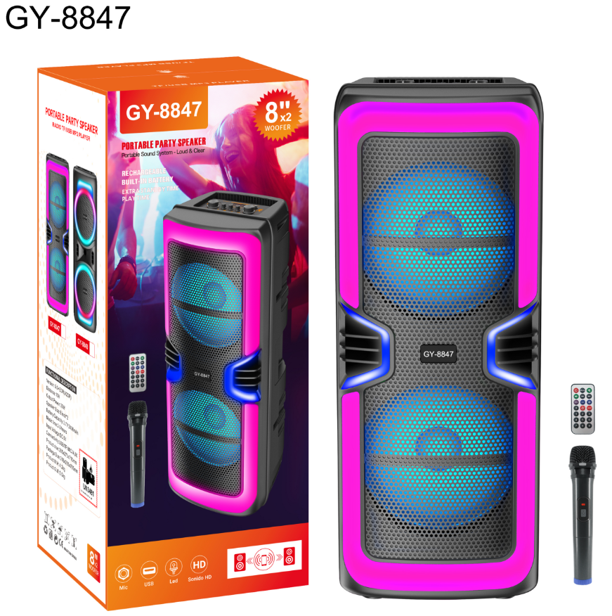 Wireless Bluetooth Connection Portable Party Speaker Long Battery Duration Sound Perfect For Corporate Event Planners