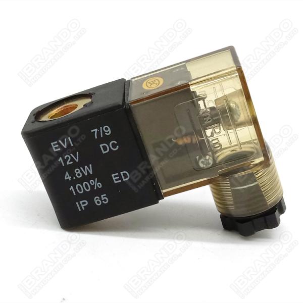 DIN43650A Solenoid Valve Coil Connector Transparent DIN 43650 Form A