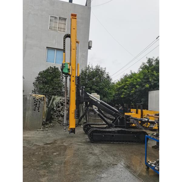 Каменная анкерная буровая установка Crawler Type Drilling Rig, используемая для строительства фундаментов ямы