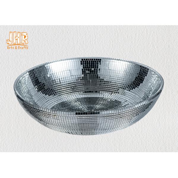 Décoration d'intérieur de miroir de mosaïque de fibre de verre de fleur de style