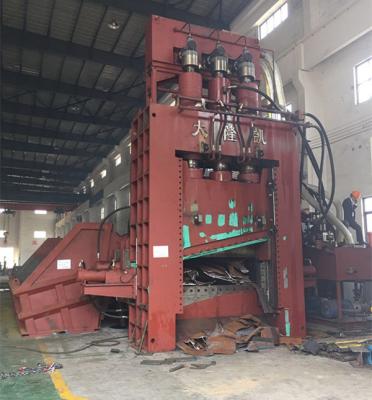A máquina de aço da retalhadora da sucata de 900 quilowatts Psx aplainou a operação do Plc da placa de lata dos corpos de carro