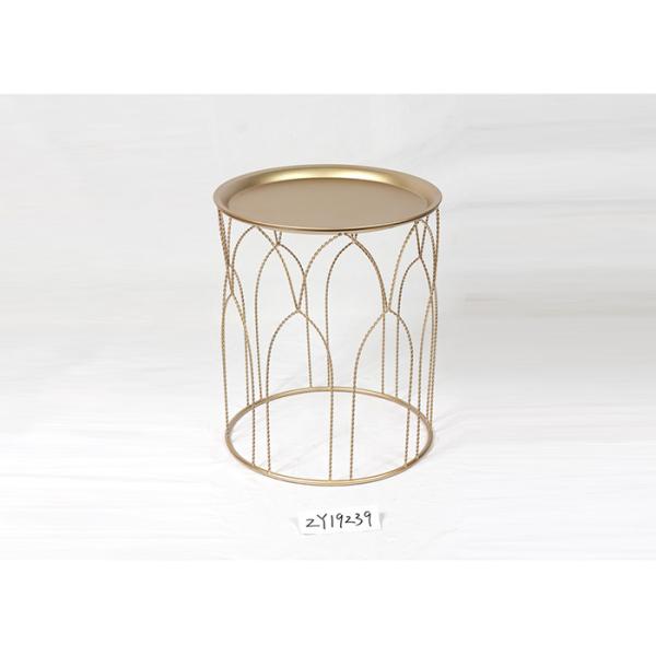 Small Round Tray Snack Decorative Living Room Furniture