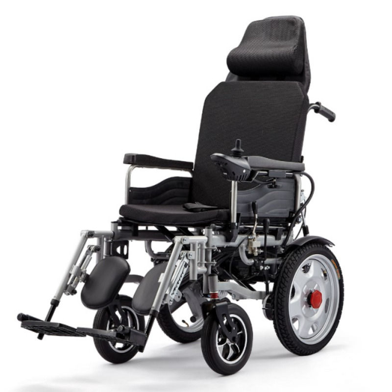 Best Quality 140kg Electric Wheelchair New High Power Power Wheelchair Foldable Aluminum Lightweight Wheelchair