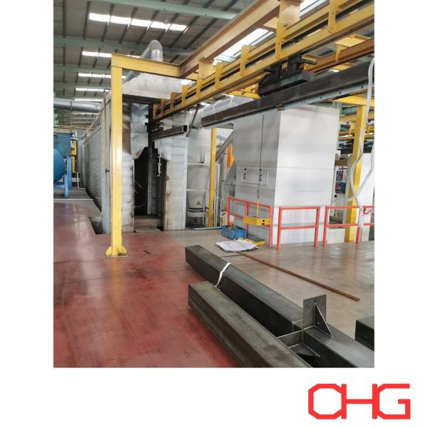 Ligne de revêtement en poudre électrostatique professionnelle pour les profils en aluminium fabriqués