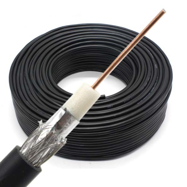 Наблюдение кабельного телевещания Syv75-5 привязывает коаксиальный кабель камеры слежения RG59