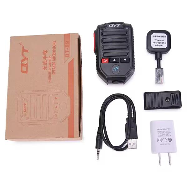 BT-89/BT89 10meters Wireless Microphone for QYT Two Way Radio Speaker Microphone at 95g