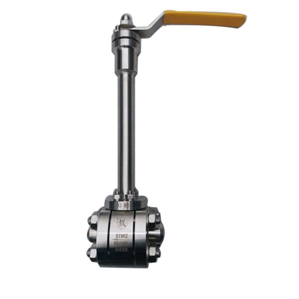 Customize 1 inch or 2 inch SS 304 stainless steel low temperature ball valve