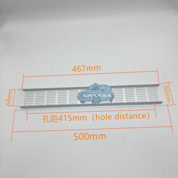 VB150 good quality aluminum silver color caravan Ventilated board for motorhomes