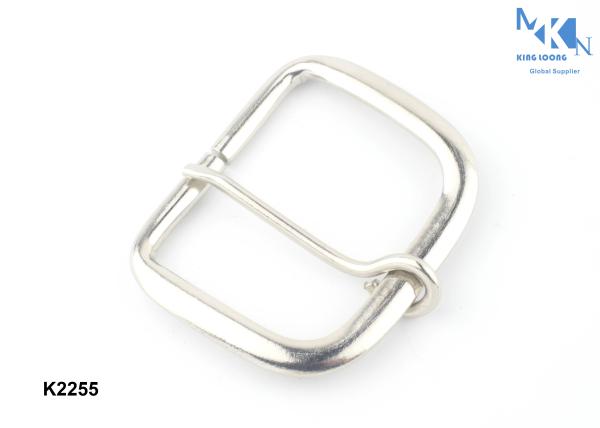 Square Metal Belt Buckle , Leather Bag Hardware For Handbags Garments