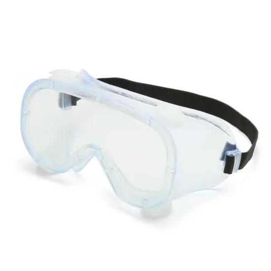 UV Blocking Medical Safety Goggles , PC Surgical Protective Glasses With Black Belt