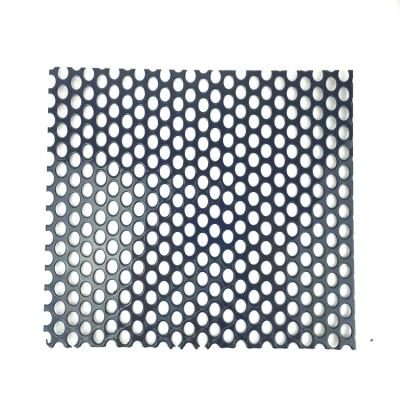 Decorative Punched Round Hole W0.5m Perforated Metal Plate For Outdoor Wall
