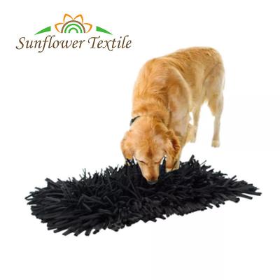45x35cm Custom Color Funny Play Dog Training Pad Cotton Dog Feed Mat