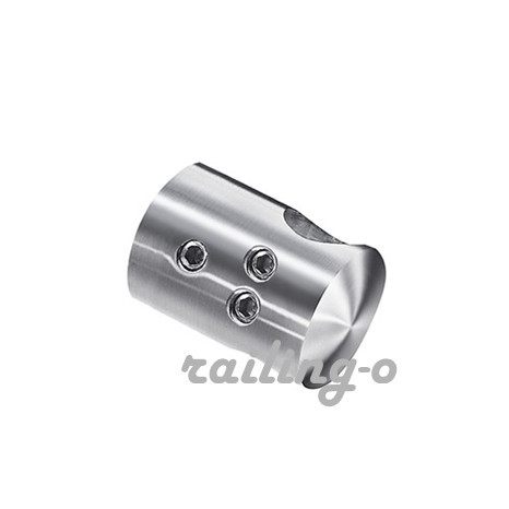 10 - 14mm  Crossbar Holder 48.3MM Mirror  Through Hole Holder Triple Screw Locking