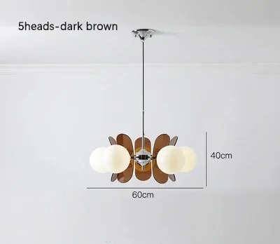 Designer Medieval Magic Bean Dining Table Chandelier Bauhaus Retro Restaurant Chandelier (WH-VP-318)