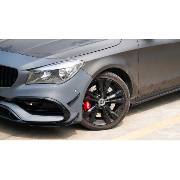 Передний большой тормозный комплект 4 поршневого калибра с 355 * 28 мм ротора BBK Автомобильный тормозная система для Mercedes-Benz CLA 18 дюймового автомобильного обода