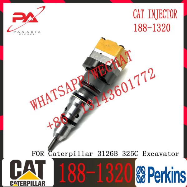 Injetor de combustível do motor 3126B/3126E 188-1320 198-6605 222-5965 222-5966 com novo
