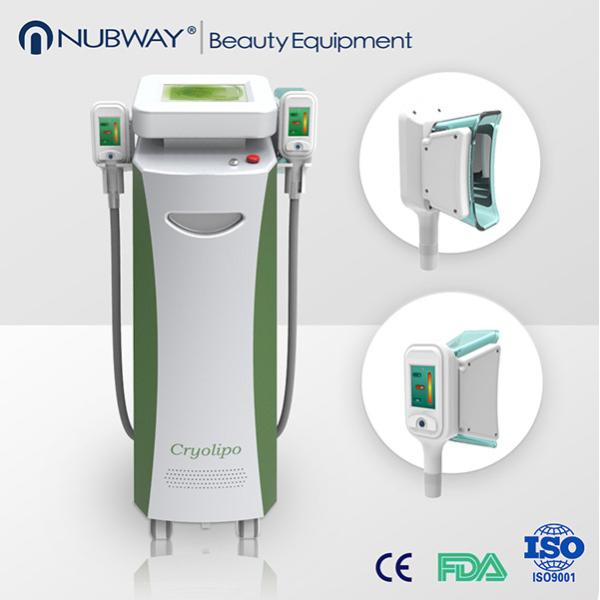 Vertical Cryolipolysis Slimming Equipment , 100Kpa Cryolipolysis Treatment Beauty Machine