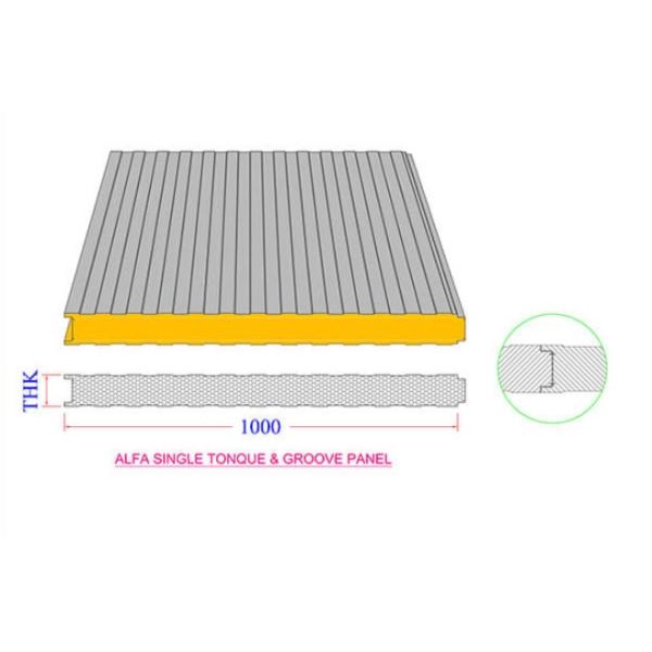 Cold Storage Sandwich Panel Roll Forming Machine High Thermal Resistance