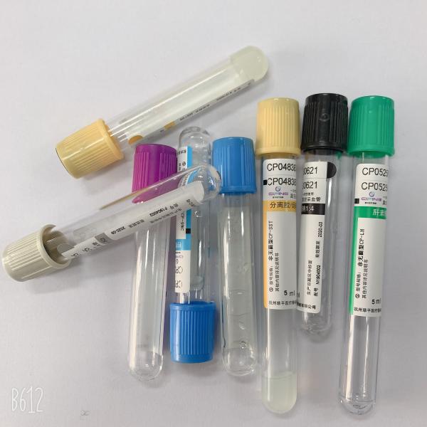 Lab Draw Vacuum Blood Collection Tube Red Top Clot Activator Serum Tube