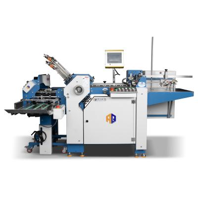 Máquina automática de dobrar papel manual com faca independente