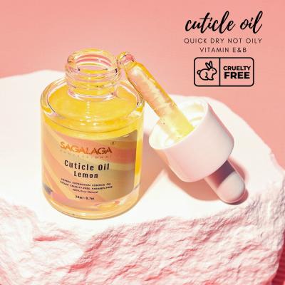 Salon Quality Scented Shimmer Cuticle Oil for Nails Repair Strengthener Treatment Private Label Wholesale