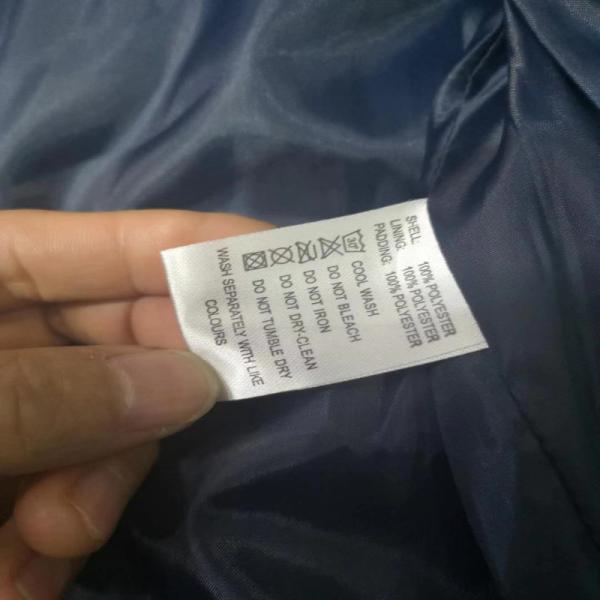 Men's Navy Utility Gilet Vest 100% Polyester Padded Vest With Hood