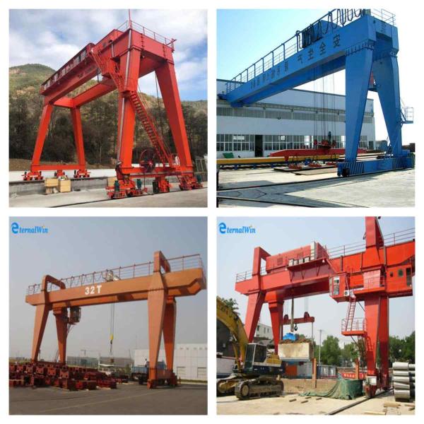 Портальная грузовая лебедка на портале с двойной балкой, гидравлический портал 30T 50T