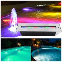IP68 Underwater Lighting RGB RGBW Color Under Water Stainless Steel 316L 6*2W DC24V DMX Linear Wall Washer